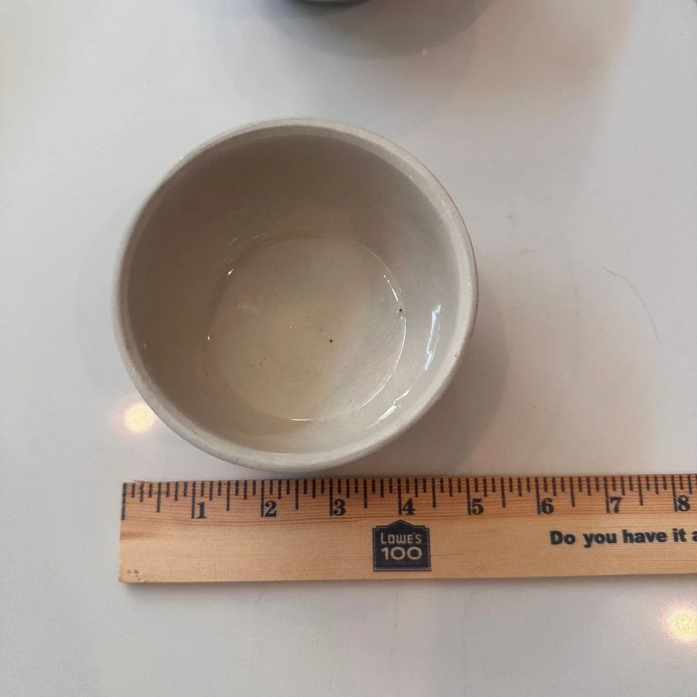 Vintage Crane Design Chinese Porcelain Serving Rice Bowl w/ Lid Blue White